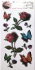 LUKKY FASHION набор тату 3D, бабочки, розы, 9х18см